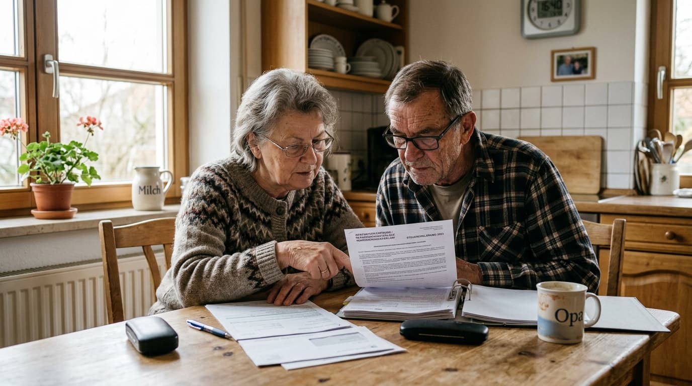 IKK Pflegegeld Auszahlungstermine 2026 — Kalender mit markierten Monatsterminen und Kontoauszug