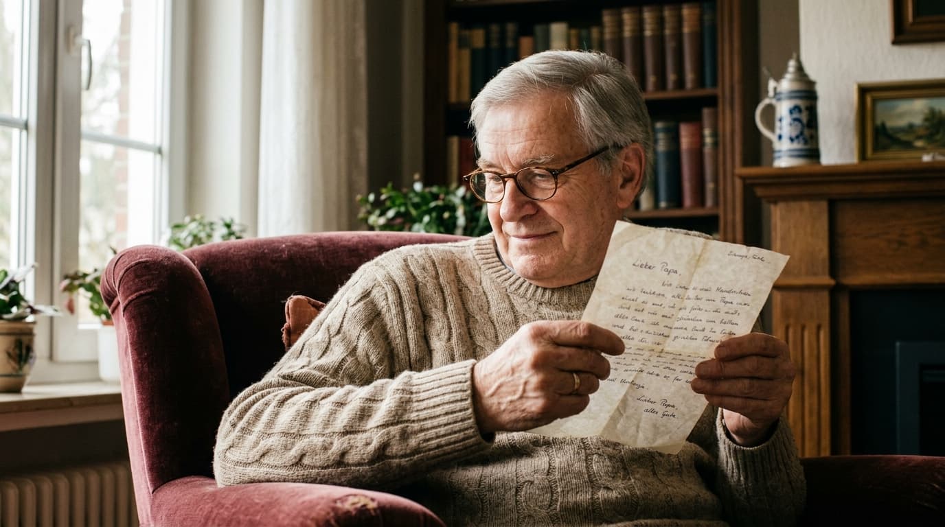 Pflegegeld in der Steuererklärung 2026 — pflegende Angehörige mit Steuerunterlagen und Laptop am Esstisch